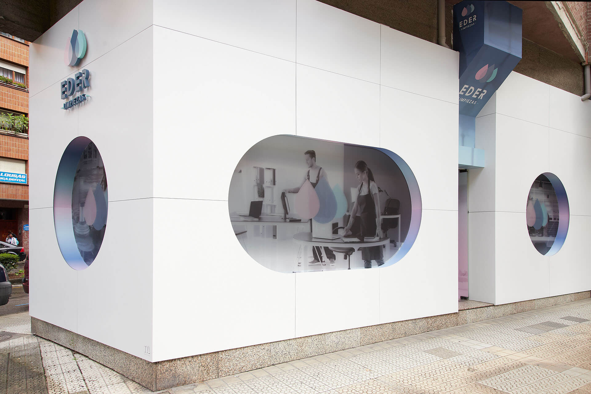 Fachada Limpiezas Eder