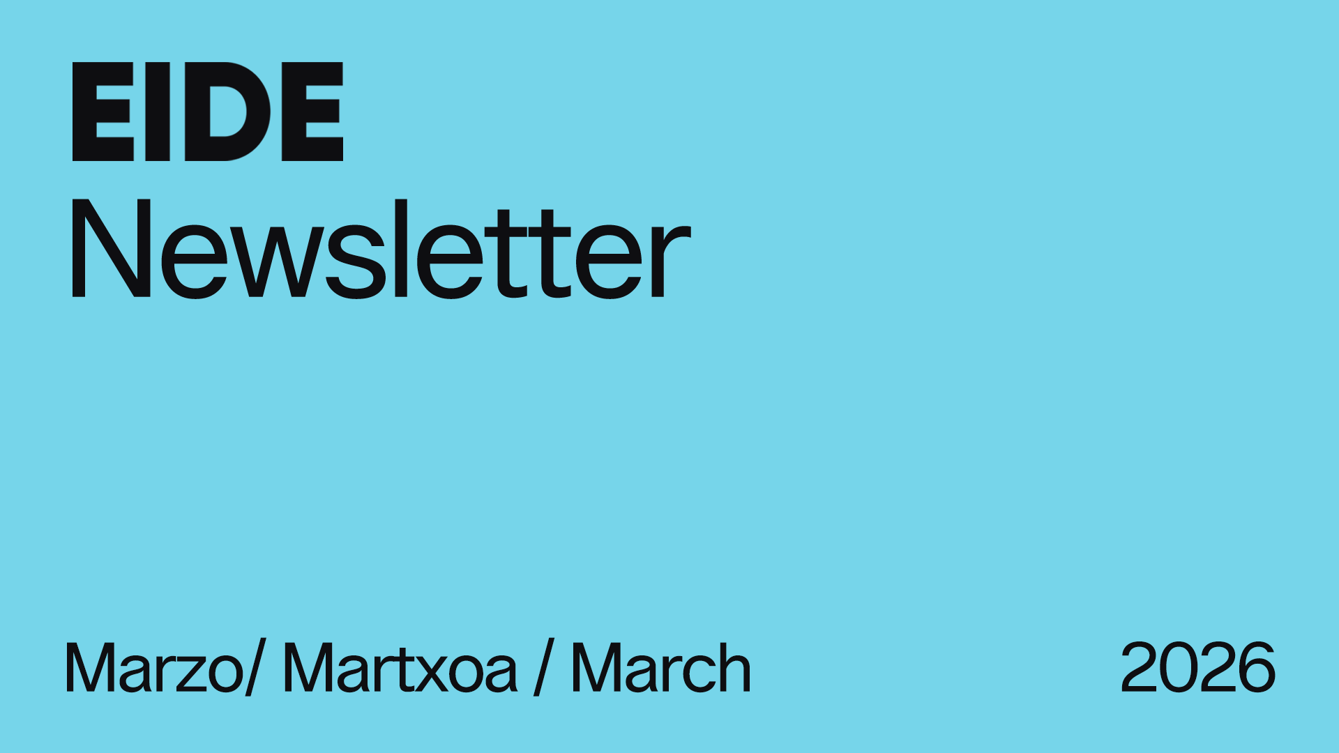 Newsletter Marzo 2026